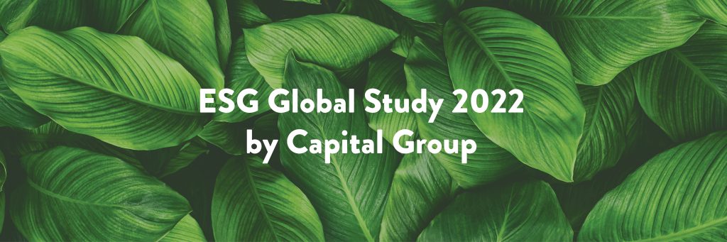 Capital Group: ESG global study 2022